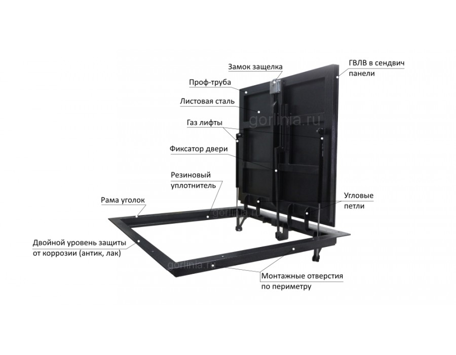 Стелс 600*1000п